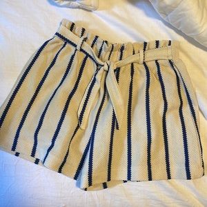 ZARA stripe shorts